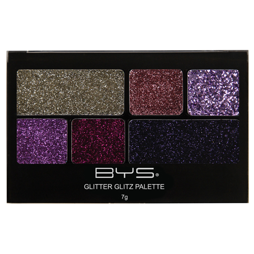 6pc Glitter Glitz Palette Purple Jewels 