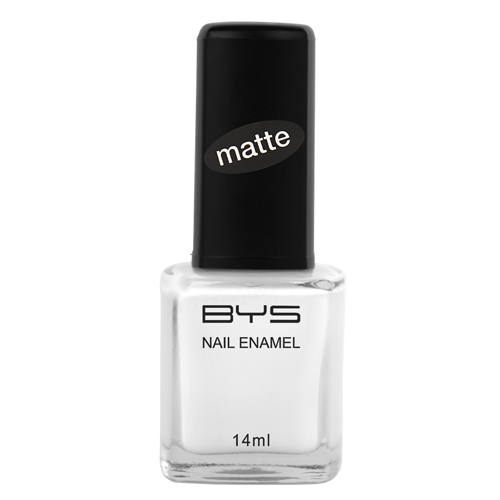 Matte Nail Polish White - BYS Cosmetics