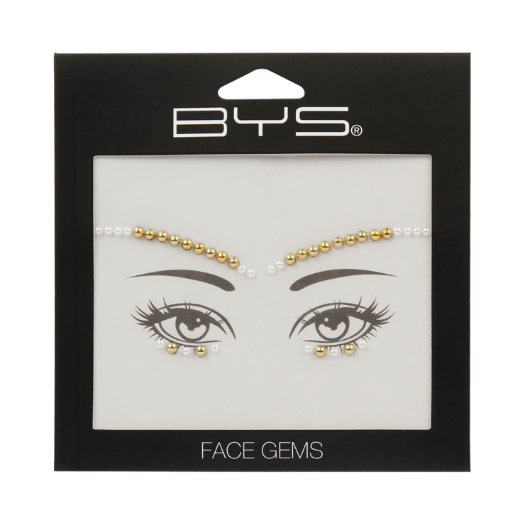 Face Gems Gold & White - BYS Cosmetics