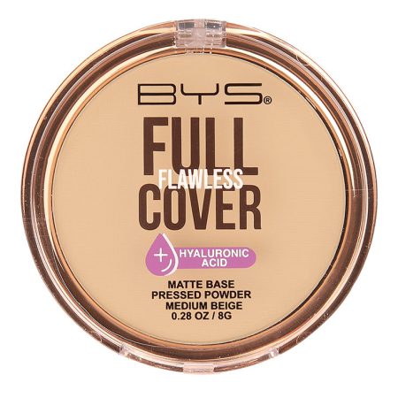 Full Coverage Pressed Powder Medium Beige